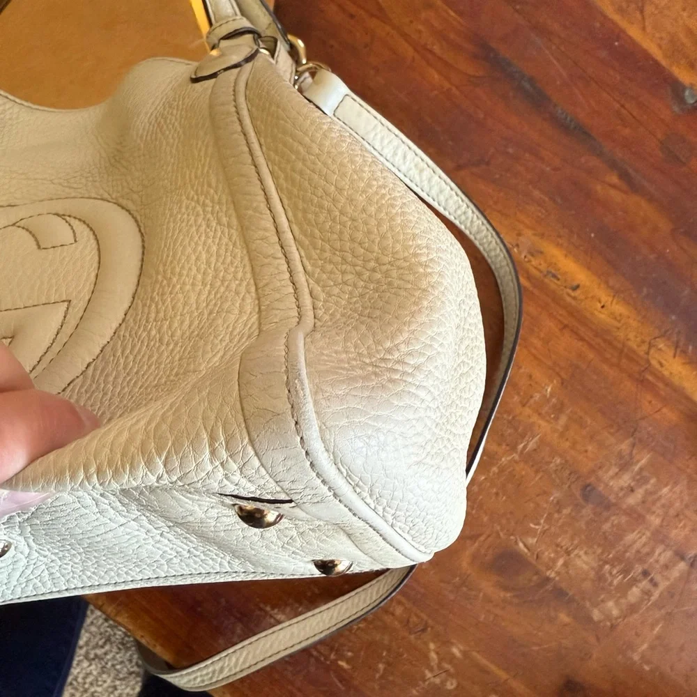 Gucci SoHo Crème Shoulder Bag in EUC - Picture 8 of 15